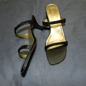 Ann Marino Mighty Nice Black Women's Size 9M